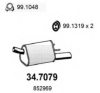OPEL 5852961 End Silencer